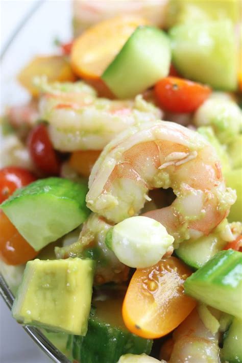 How To Make The Best Shrimp Avocado Salad The Fed Up Foodie