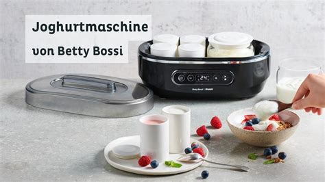 Joghurtmaschine Produkt Von Betty Bossi YouTube