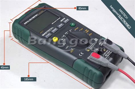 Mastech Ms Autoranging Digital Multimeter With Cable Track Tester