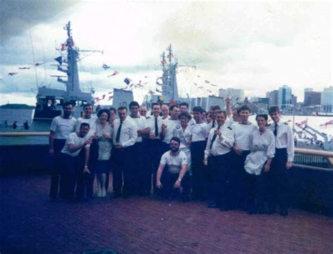1985 Hms Carron Maplehaul Crew 2 Flying Fox Association