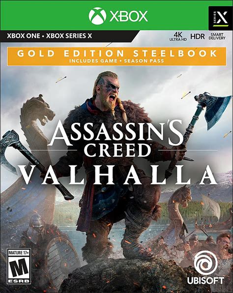 Customer Reviews Assassins Creed Valhalla Gold Edition Steelbook Xbox One Xbox Series X