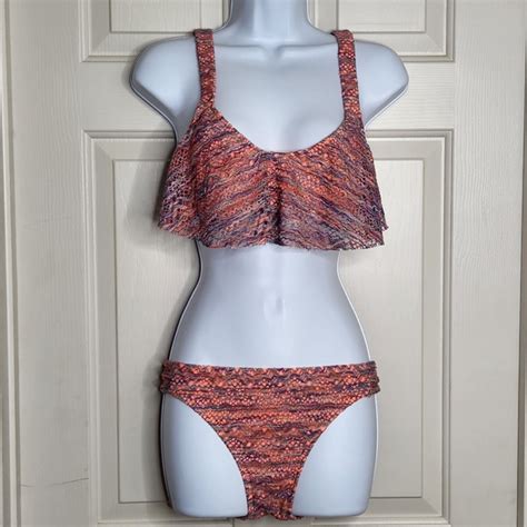 Hobie Swim Hobie Orange Bikini Swim Suit Poshmark