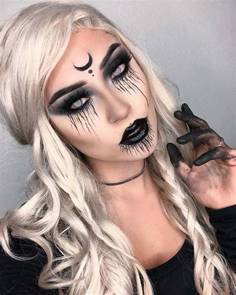 Halloween Pretty Witch Makeup Ideas