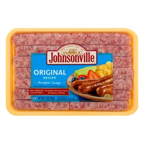 Save On Johnsonville Breakfast Sausage Links Original Recipe 12 Ct