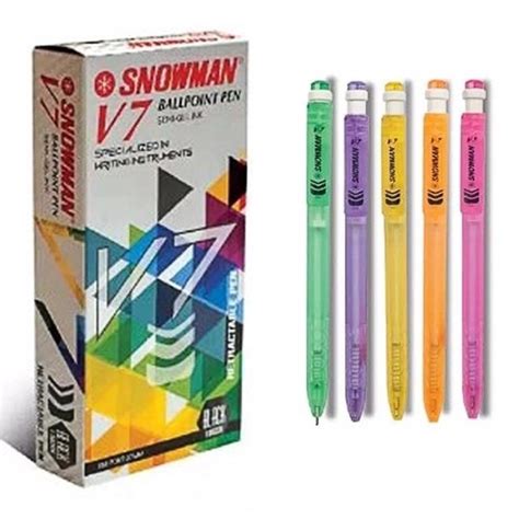 Jual Pulpen Snowman Cetek V7 Hitam 0 7mm Shopee Indonesia