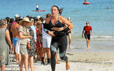 Thibaut Franceschi Et Louise Buannic Guirriec Vainqueurs Au Natathlon