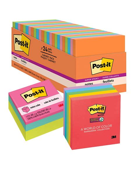 3m Post It Notas Adhesivas Super Sticky Royal Office Supplier Panama