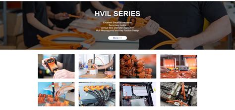 High Voltage Connector Hvil Hv Connectors 2 Pin Ip67 Metal Amphenol
