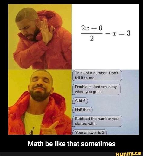 A Meme About Math - Funny Meme King