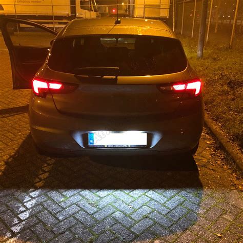 2 LED Kennzeichenbeleuchtung Für Opel Astra J H K Corsa C D Zafira B