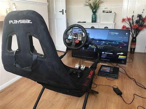 PS4 pro complete racing setup | in Plymouth, Devon | Gumtree