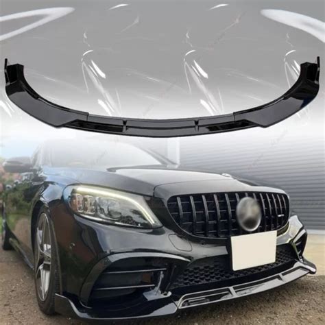 FRONT SPOILER STOSSSTANGE Lippe Für Mercedes Benz W205 C Class 2019