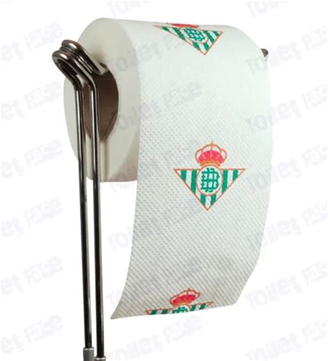 Real Betis Football Club Novelty Toilet Paper | Toilet Face