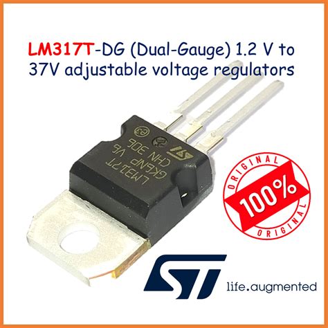 Original Lm317t Lm317 Lm317t Dg 15a Adjustable Voltage Regulator To