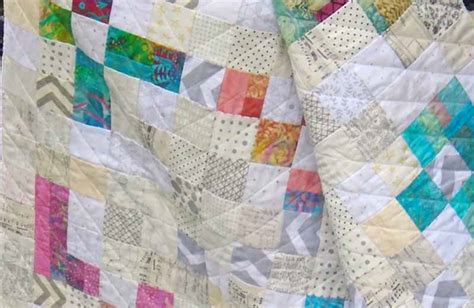 Fabulous Quilt With Batik Low Volume Fabrics Inspired Quilting By