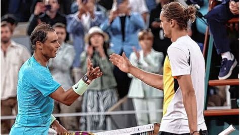 Zverev jugó el partido de su vida y eliminó a Nadal en Roland Garros