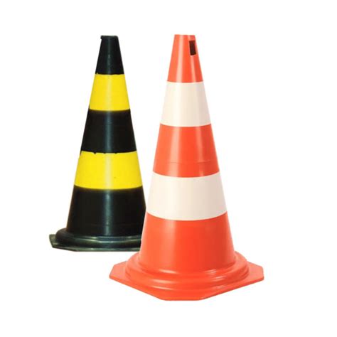 Cones Flexíveis 23cm Atacado