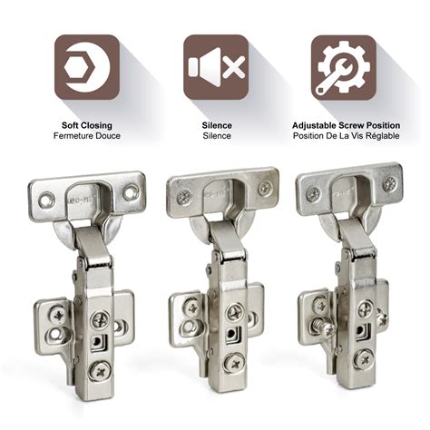 Cabinet Door Cupboards Hinge With Dowel Euro Screw Full Overlay Two