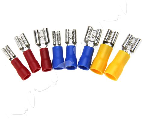 Pcs Assorted Insulated Electrical Wire Terminal Crimp Connector