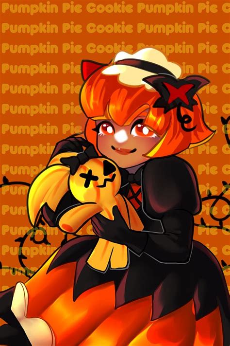 Pumpkin Pie Cookie Cookie Run Kingdom Mobile Wallpaper By