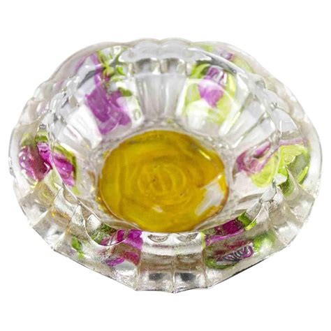 Vintage Colored Glass Ashtray 1970s For Sale At 1stdibs Vintage Colored Glass Ashtrays