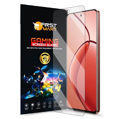 First Mart Screen Protector For Realme P G Impossible Fiber Case