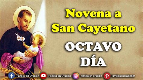 Novena A San Cayetano D A Youtube