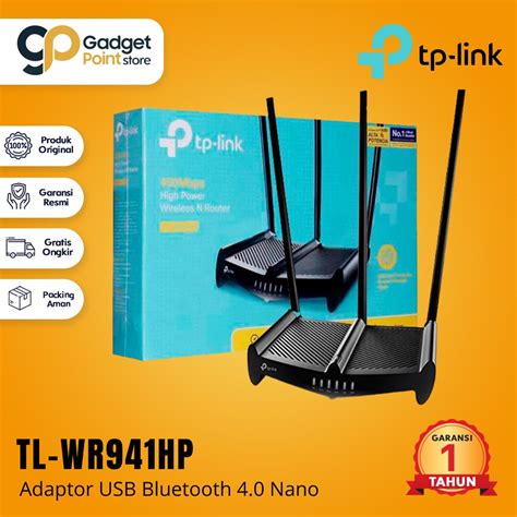 Jual TP LINK TL WR941HP 450Mbps High Power Wireless N Router Garansi