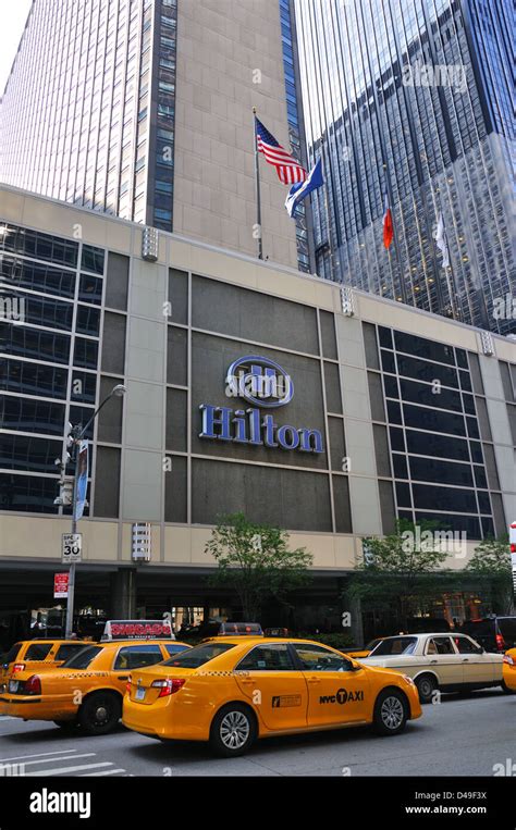 Hilton Hotel, New York City, USA Stock Photo - Alamy