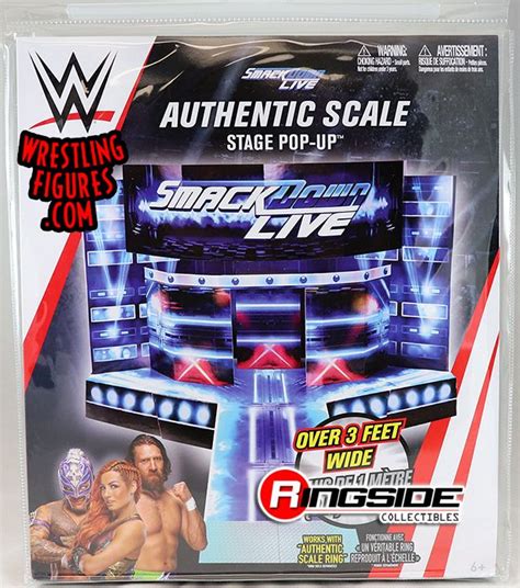 Smackdown Entrance Stage Pop Up Wwe Toy Wrestling Action Figure