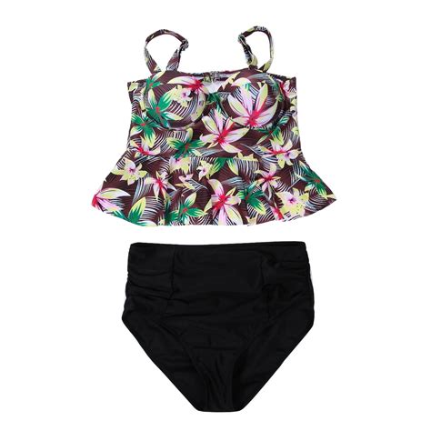 Conjunto De Bikini Con Push Up Y Sujetador Acolchado Para Mujer Traje