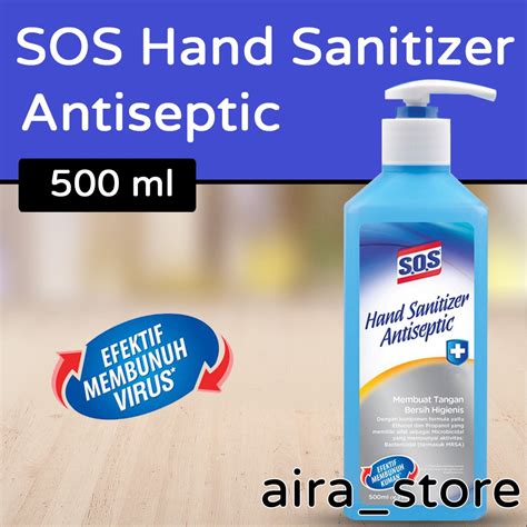 Jual Sos Hand Sanitizer Antiseptic Ml Shopee Indonesia