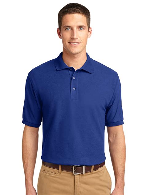 Port Authority Port Authority Mens Comfortable Silk Touch Polo Shirt