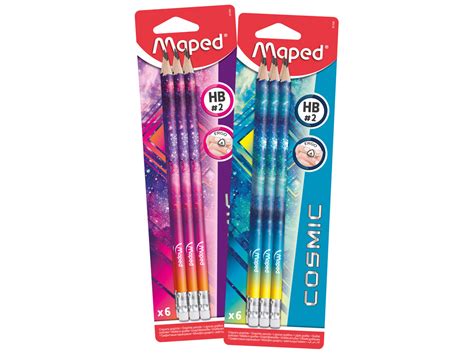 Graphite Pencil Maped Cosmic Teens With Eraser Vunder