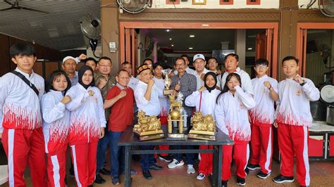 Tim Barongsai Aceh Raih Juara Umum International Lion Dance Nort