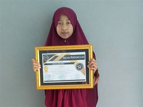 SD ALAM AR ROHMAH RAIH JUARA LOMBA TAHFIDZ TINGKAT PROPINSI SD Alam