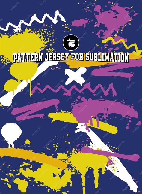 Premium Vector Patern Jersey For Sublimation