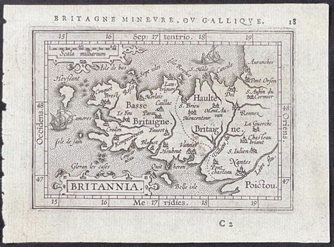 Sold At Auction Abraham Ortelius Ortelius Map Of Britain Or England