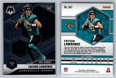 2021 Panini Mosaic NFL Debut 241 Trevor Lawrence RC EBay