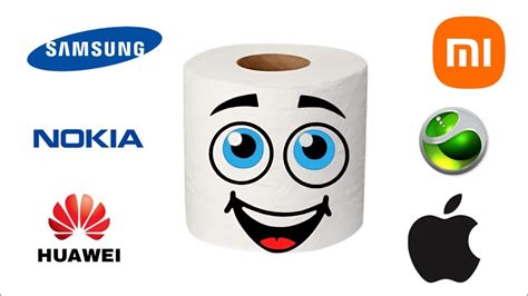 Toilet Paper But Famous Phone Ringtones Like Youtube