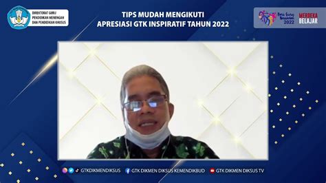 Cara Mudah Mengikuti Apresiasi Guru Dan Tendik Inspiratif Youtube