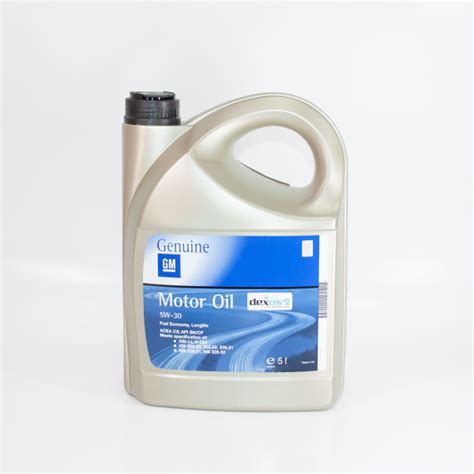 Масло моторное GM Genuine Parts 5W-30 Синтетическое - купить в интернет ...
