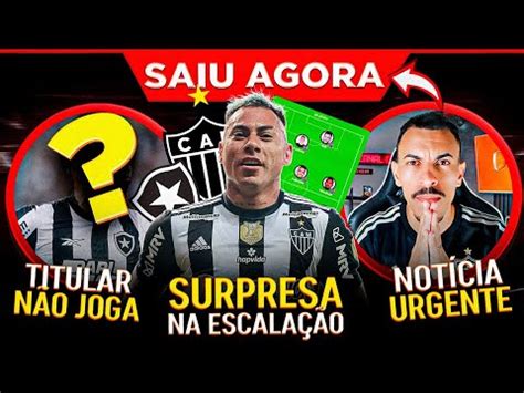 Not Cias Quentes Sobre O Jogo Entre Atl Tico Mg Botafogo Na Arena Mrv