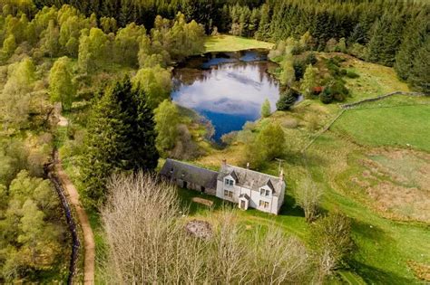 Stunning Scottish Retreat With Own Loch And 65 Acres Up For Sale At