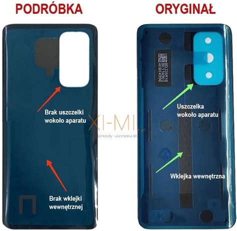 Podzespo Y Do Telefonu Xiaomi Mi T Mi T Pro Tylna Klapka Baterii