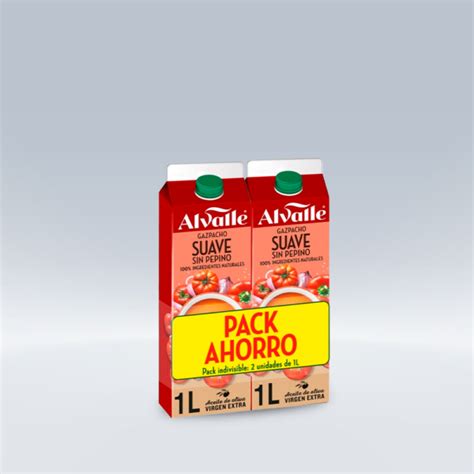 Gazpacho Alvalle Pack Ahorro Disergal Tu Super De Alicante