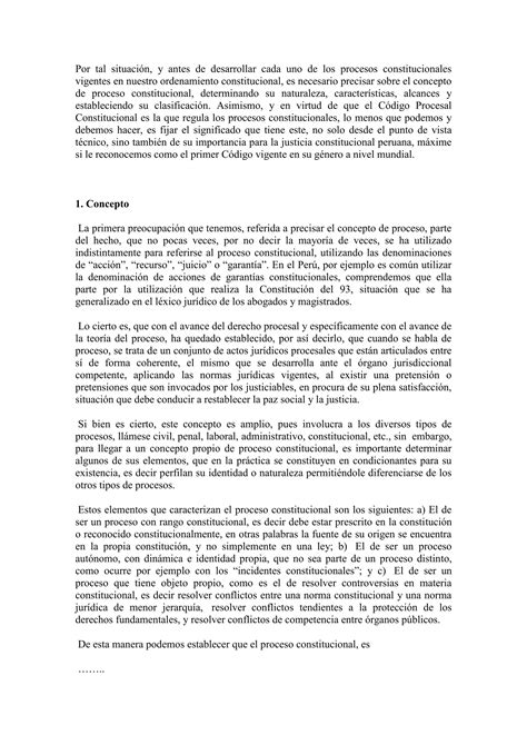 Los Procesos Constitucionales PDF