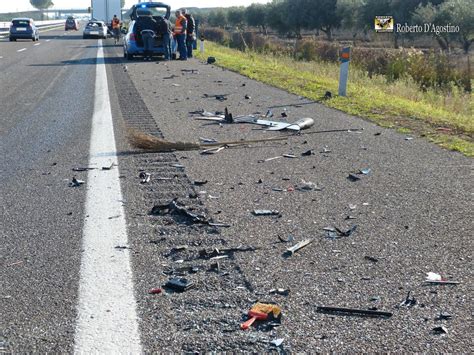 A14 Incidente Stradale Tra Cerignola E Foggia Foto Di R D Agostino