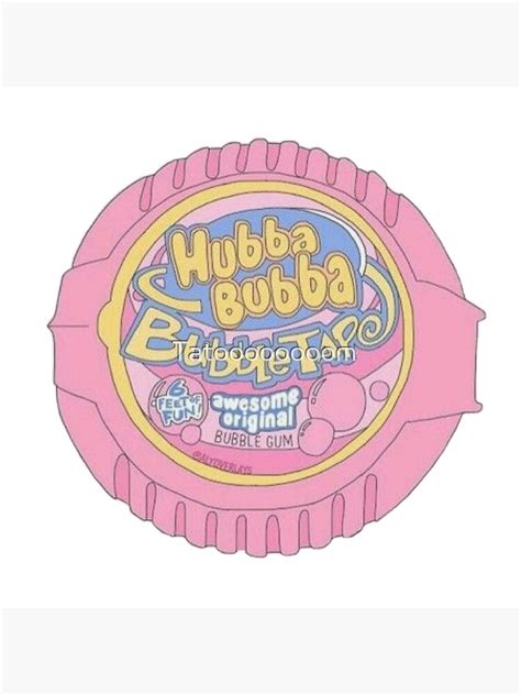 "Hubba Bubba Bubble Gum" Canvas Print for Sale by Tatoooooooom | Redbubble