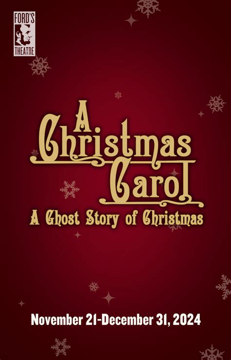A Christmas Carol 2024 Fords Theatre